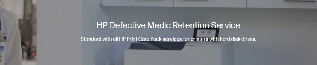 HP Defective Media Retention Service