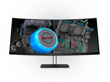 HP Z38c 37.5-inch Curved Display